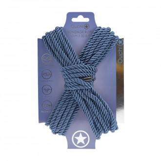 CUERDA DE POLIÉSTER PARA ATAR - 32.8 FT / 10 M - AZUL MARINO