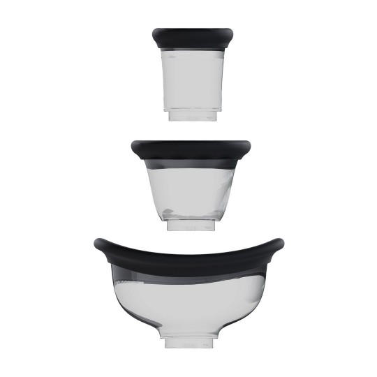 DAZZLING - ПЕРЕЗАРЯЖАЕМЫЙ НАСОС ДЛЯ ВУЛЬВЫ И ГРУДИ - ЧЕРНЫЙ