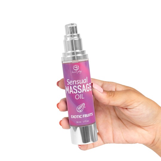 ÓLEO DE MASSAGEM AROMA FRUTAS EXÓTICAS 50 ML SECRET PLAY