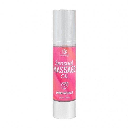 ACEITE DE MASAJE CON AROMA DE PÉTALOS DE ROSA 50 ML SECRET PLAY