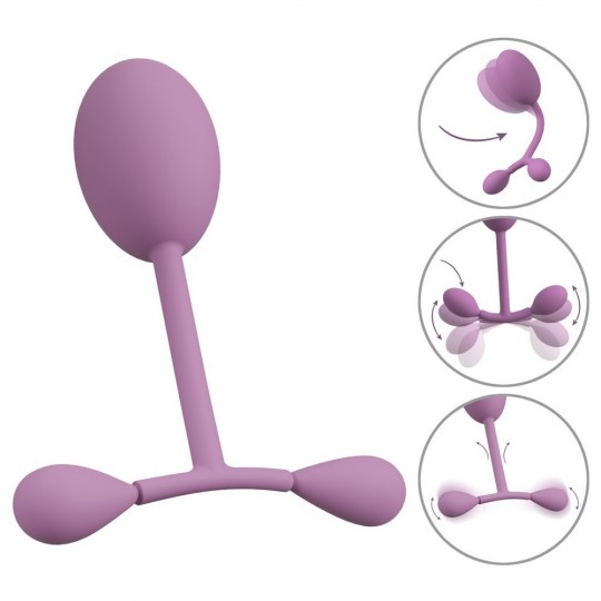 VAGINAL TRAINER WITH BOUNCING WEIGHTS