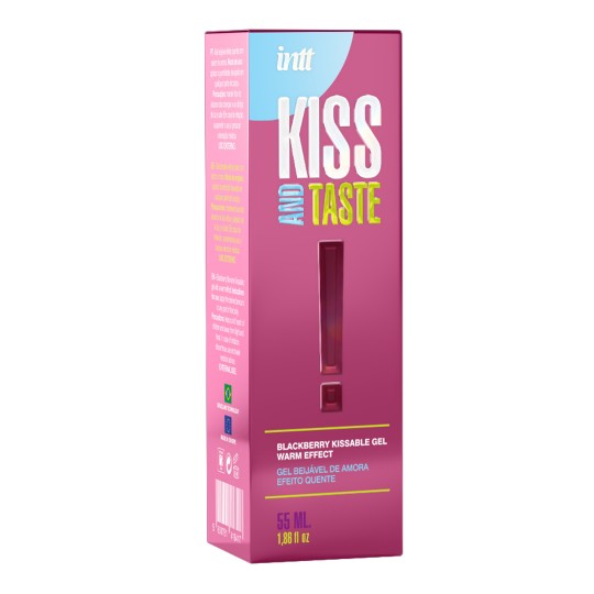 GEL BACIABILE CON EFFETTO TERMICO KISS AND TASTE AROMA DI MORE INTT 55ML