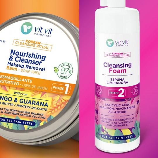 BÁLSAMO NUTRITIVO E DESMAQUILHANTE KOREAN BEAUTY 100ML VIT VIT COSMETICS