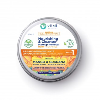 BÁLSAMO NUTRITIVO E DESMAQUILHANTE KOREAN BEAUTY 100ML VIT VIT COSMETICS