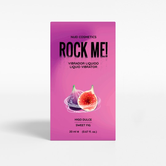 ROCK ME! VIBRADOR LÍQUIDO FIGO DOCE 20ML NUEI