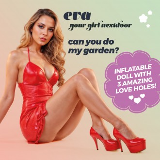 НАДУВНАЯ КУКЛА CRUSHIOUS EVA THE GIRL NEXT DOOR БЛОНДИНКА