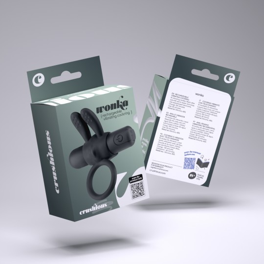 WONKA ANEL PARA PÉNIS COM BALA VIBRATÓRIA RECARREGÁVEL CRUSHIOUS