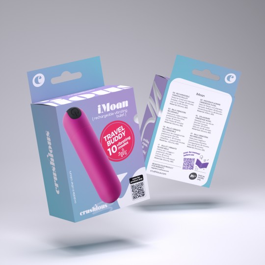 IMOAN BALLE VIBRANTE RECHARGEABLE ROSE CRUSHIOUS