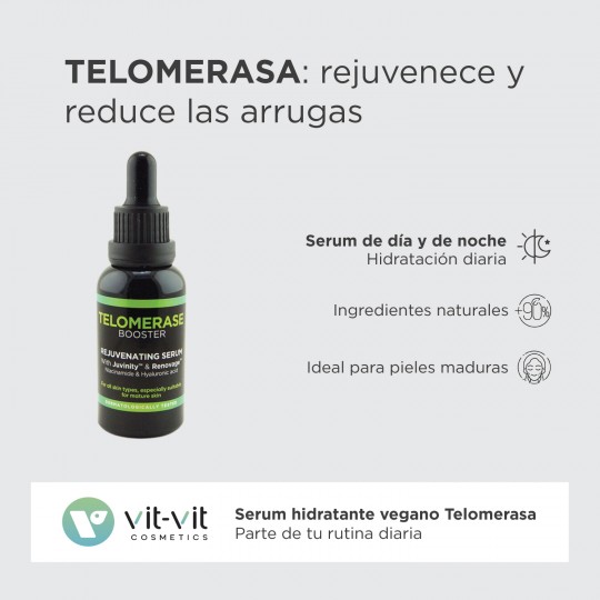 VIT VIT COSMETICS TELOMERASE BOOSTER SERUM 30ML