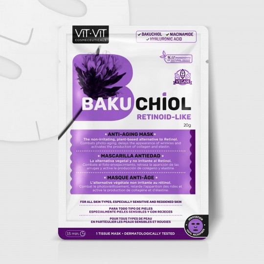 MASCHERA ANTIETÀ PER IL VISO BAKUCHIOL VIT VIT COSMETICS 20GR