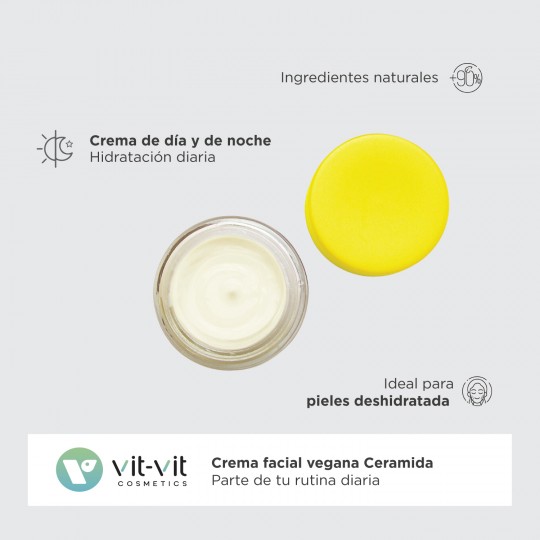 CREME DIÁRIO CERAMIDE RESTORATIVE VIT VIT COSMETICS 50ML