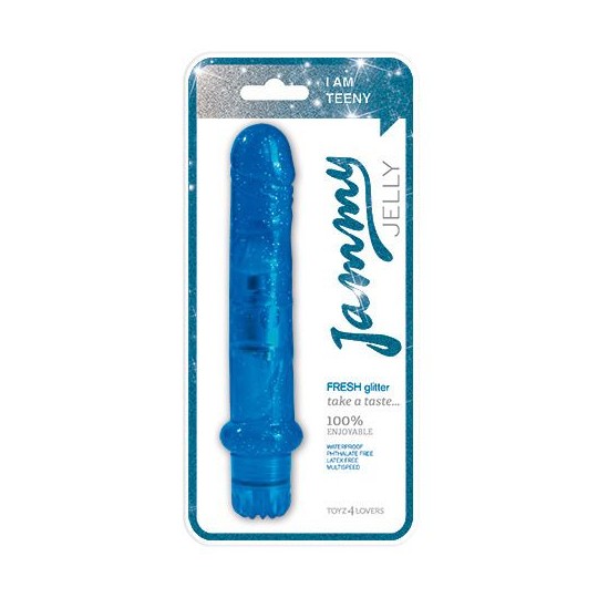 VIBRADOR JAMMY JELLY FRESH GLITTER