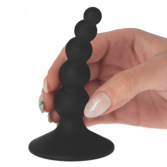 PLUG ANALE DOMINO CULO PUNISHER NERO