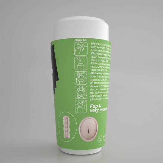 FAPPUCINO MASTURBADOR VAGINAL PORTÁTIL CREAMY PUSS CRUSHIOUS