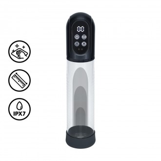 POMPE À PÉNIS AUTOMATIQUE ET MASTURBATEUR ENGAGE GUN METAL PUMPED