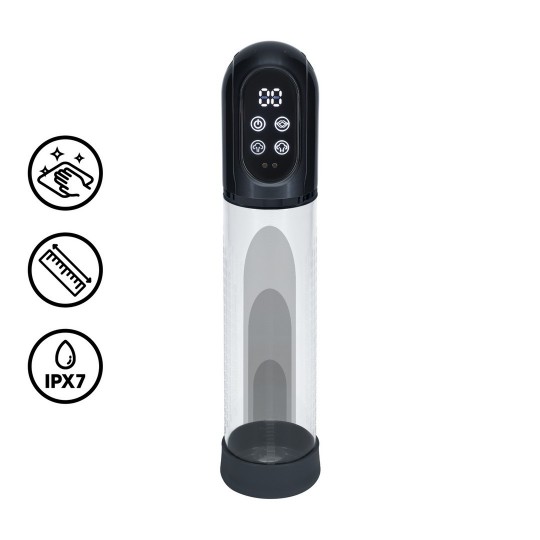 POMPE À PÉNIS AUTOMATIQUE ET MASTURBATEUR ENGAGE GUN METAL PUMPED