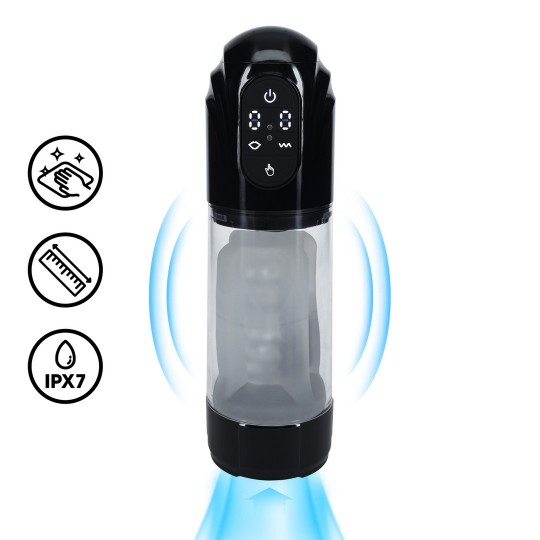 POMPE MASTURBATRICE AUTOMATIQUE TECHNOTHRUST NOIRE PUMPED 