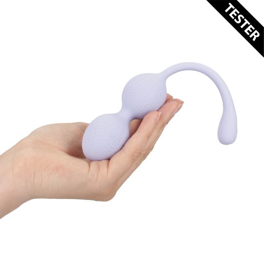 VIBRATING BEAD KEGEL WITH REMOTE CONTROL - LAVENDER - TESTER