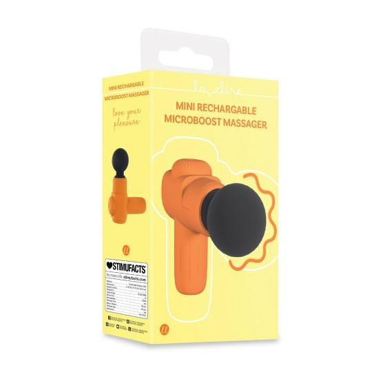 MINI MASSAGEUR RECHARGEABLE MICROBOOST ORANGE LOVELINE 