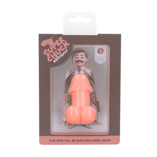 SUPER CHUCK - KEYCHAIN - FLESH