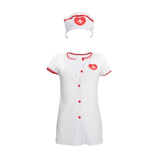COSTUME D'INFIRMIÈRE BLANC S-LINE 