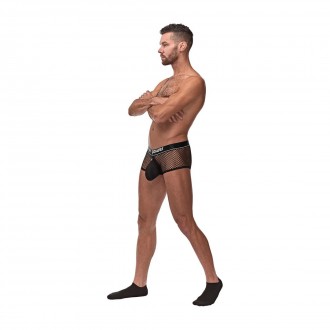 MINI ANILLO PARA EL PENE CORTO CON ANILLO ROJO - NEGRO