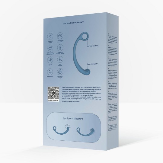 AXI - VARITA SPOT CON MOVIMIENTO DE DEDOS - AZUL LAGUNA