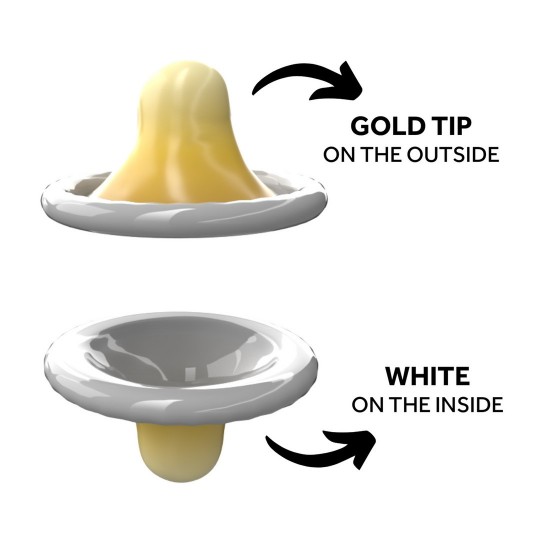 EXS RIGHTWAY GOLD - CONDONES - 12 PIEZAS