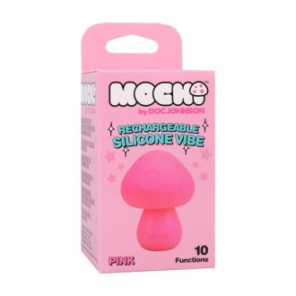 MUSHROOM VIBE - VIBRADOR DE SILICONA RECARGABLE - ROSA