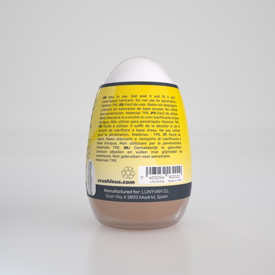 OVO MASTURBADOR EZY EGG ANAL CRUSHIOUS