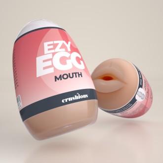 OVO MASTURBADOR EZY EGG ORAL CRUSHIOUS