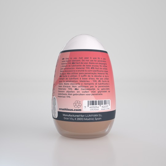 ŒUF MASTURBATEUR EZY EGG ORAL CRUSHIOUS