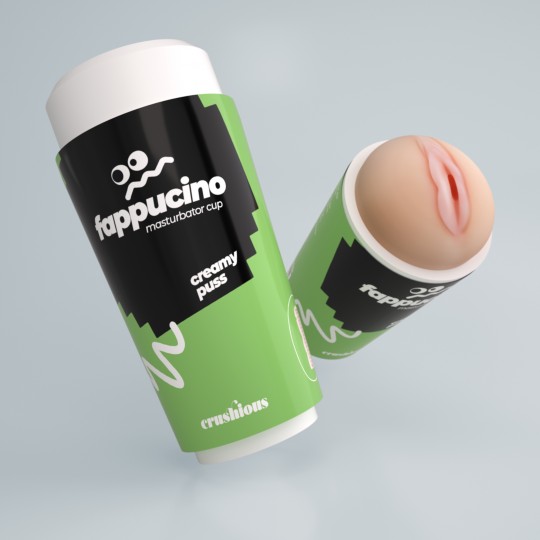 ПОРТАТИВНЫЙ ВАГИНАЛЬНЫЙ МАСТУРБАТОР CRUSHIOUS FAPPUCINO CREAMY PUSS