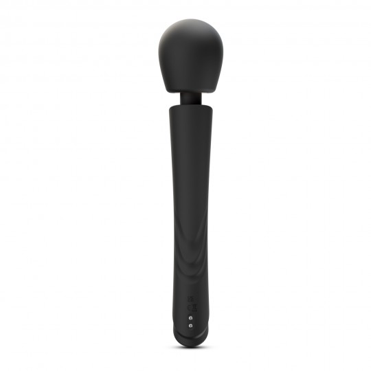 HOLLY VIBROMASSEUR WAND RECHARGEABLE NOIR CRUSHIOUS