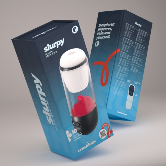 SLURPY MASTURBATEUR DÉTACHABLE 2 EN 1 CRUSHIOUS