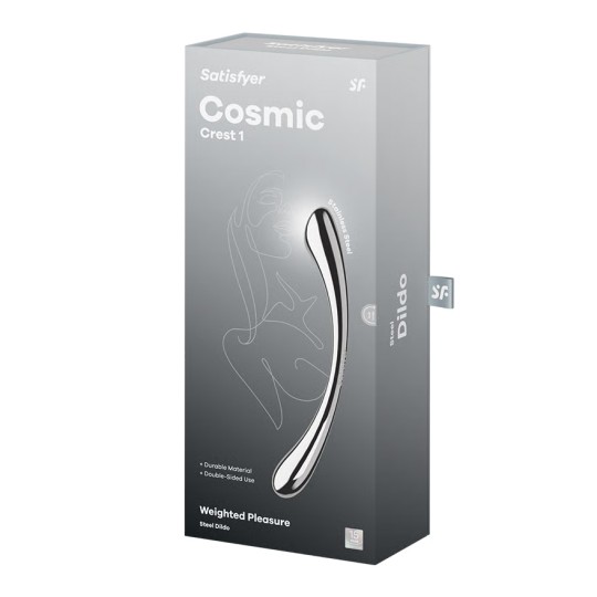 DILDO EM METAL COSMIC CREST 1 SATISFYER