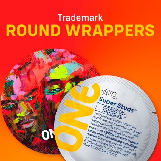 BOX MIT 12 KONDOMEN SUPER STUDS ONE