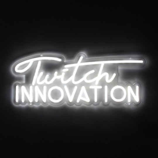 LED NEON BRAND SIGN - TWITCH INNOVATION