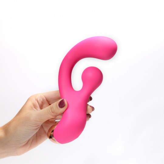 PLEASER VIBRADOR CON ESTIMULACIÓN GIRATORIA CRUSHIOUS