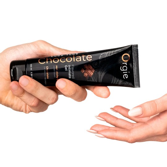 LUBRIFICANTE A BASE D'ACQUA AL GUSTO DI CIOCCOLATO 100ML ORGIE