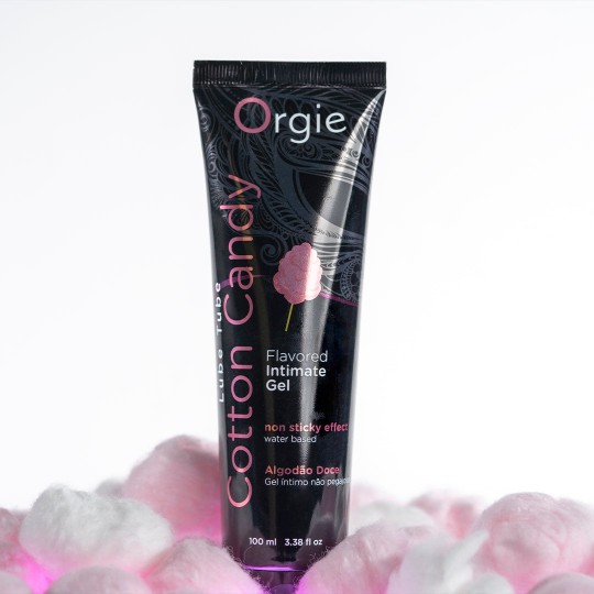 LUBRICANTE A BASE DE AGUA CON SABOR A ALGODÓN DULCE 100ML ORGIE