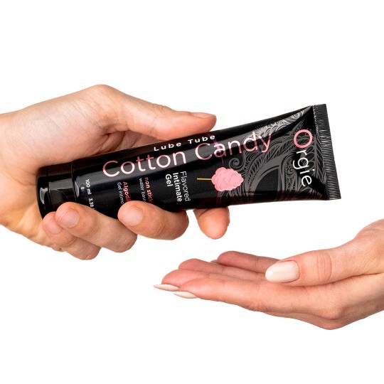 СМАЗКА НА ВОДНОЙ ОСНОВЕ С АРОМАТОМ САХАРНОГО ВАТА 100ML ORGIE