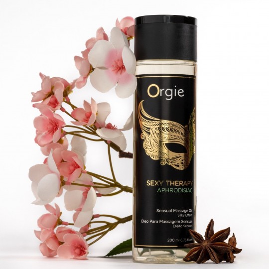 ACEITE DE MASAJE SEXY THERAPY APHRODISIAC 200ML ORGIE