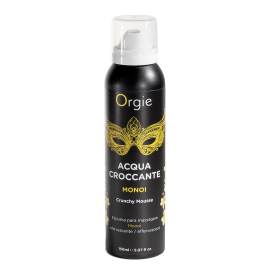 SCHIUMA PER MASSAGGIO CRACKELING ACQUA CROCCANTE MONÖI 150ML ORGIE