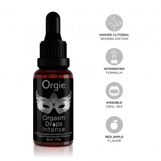 КАПЛИ ORGASM DROPS INTENSE 30ML ORGIE