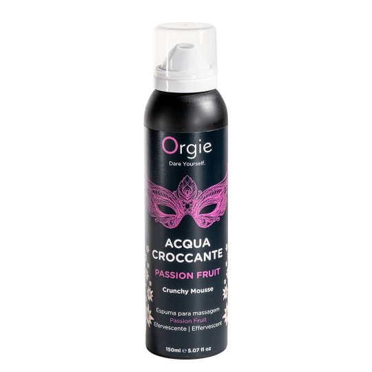 MOUSSE DE MASSAGE CRACKELING ACQUA CROCCANTE À LA PASSION 150ML ORGIE