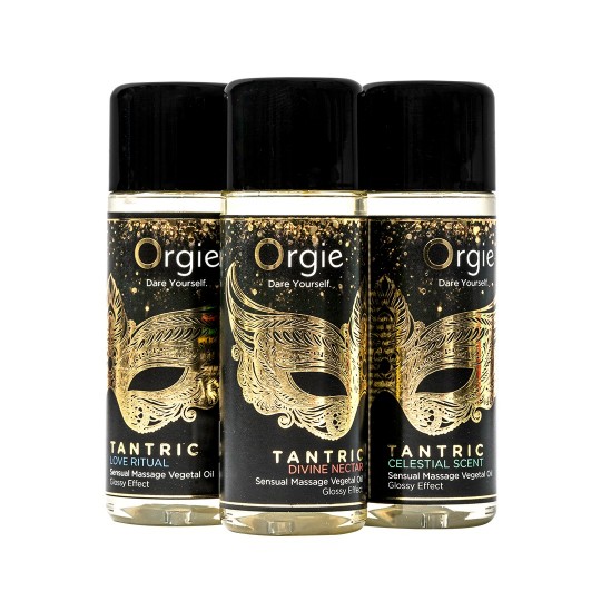MASSAGEÖL-SET TANTRIC SENSUAL MINI SIZE 3X30ML ORGIE