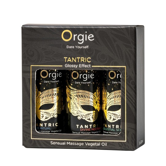 MASSAGEÖL-SET TANTRIC SENSUAL MINI SIZE 3X30ML ORGIE