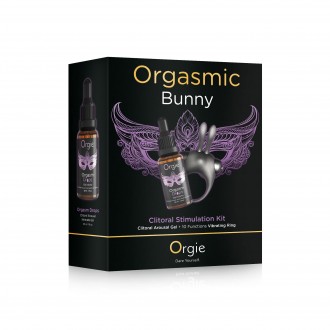 KIT DI STIMOLAZIONE CLITORIDEA ORGASMIC BUNNY ORGIE 30ML