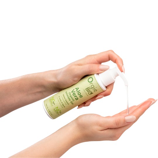 GEL LUBRIFICANTE À BASE DE ÁGUA BIO ALOE VERA 100ML ORGIE